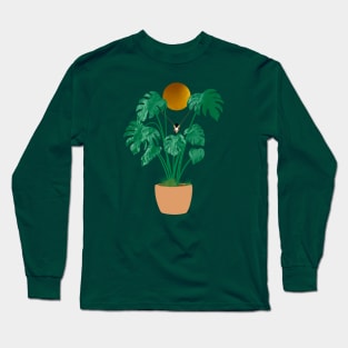 Monstera woman Long Sleeve T-Shirt